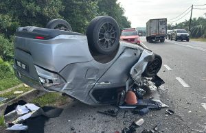 Masuk laluan bertentangan, kemalangan ragut nyawa pengurus, guru