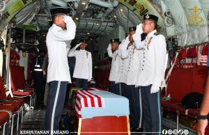 Sultan Pahang kurnia sumbangan buat waris TUDM lemas