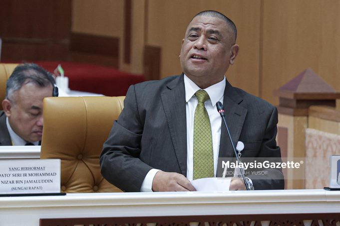 SIDANG DUN PERAK Menteri Besar Perak, Datuk Seri Saarani Mohamad menjawab soalan lisan pada Mesyuarat Kedua, Tahun Ketiga Dewan Negeri Ke-15 Perak Darul Ridzuan di Bangunan Perak Darul Ridzuan, Ipoh. Foto ABDULLAH YUSOF, 10 SEPTEMBER 2025. pendidikan islam perak