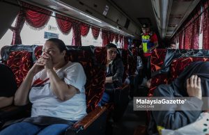 Tak biasa pakai tali pinggang keledar dalam bas – Penumpang
