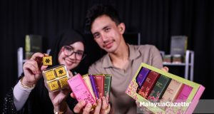 coklat kunafa D'Chocs by The Dapur Story Dahlia Rizal Imran Aqil