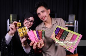 coklat kunafa D'Chocs by The Dapur Story Dahlia Rizal Imran Aqil