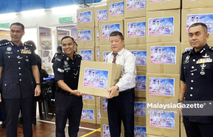 Inisiatif Madani Prihatin: Polis Pahang terima 1,000 kotak makanan
