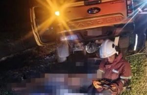 Empat Maut Pikap Dinaiki Merempuh Pokok #MGFlash
