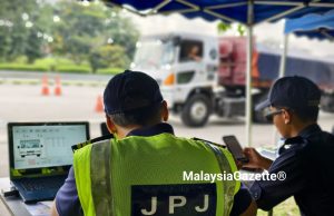 JPJ Melaka saman 335 kenderaan perdagangan