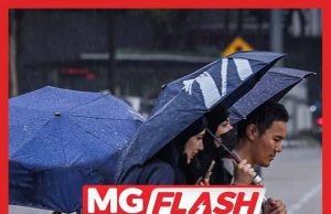 Hujan Ribut Petir Di Beberapa Negeri Pada Hari Malaysia #MGFlash