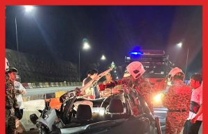 Wanita Maut, Tiga Cedera Nahas Tiga Kenderaan Di Lebuhraya Karak #MGFlash