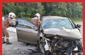 Dua Pemandu Maut Nahas Kereta Bertembung #MGFlash