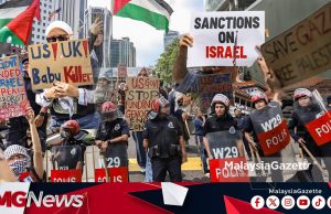 Kehadiran Donald Trump Ke Malaysia Bagaikan Tusukan Kepada Rakyat Malaysia! – Peserta Protes