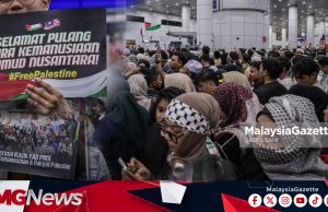 KLIA Sesak! Semangat, Sebak Bercampur Baur Menunggu Kepulangan 23 Aktivis Global Sumud Flotilla