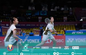 Badminton Remaja Dunia: Beregu wanita ke final
