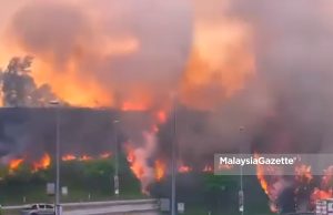 Kebakaran hutan di Meru, Klang