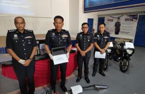 Dua lelaki ditahan curi kenderaan, pecah rumah sekitar Tangkak