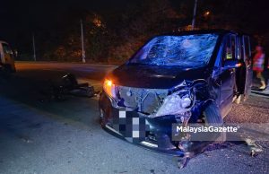 Pemandu MPV cuai ragut nyawa penunggang motosikal