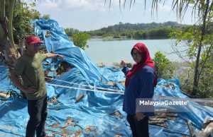 Penghuni Taman Bukit Rangin Perdana rayu baiki ban sebelum musim tengkujuh