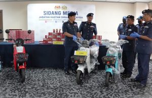 Dadah dalam bungkusan sabun pencuci untuk dihantar ke Sabah antara sitaan Kastam