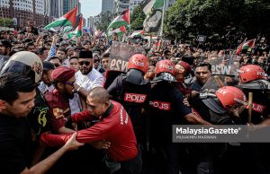 Himpunan Sumud Flotilla: KDN sokong tindakan tegas PDRM