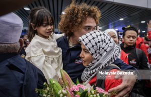 GSF: Wajah ceria suami sambut kepulangan Ardell, Zizi Kirana