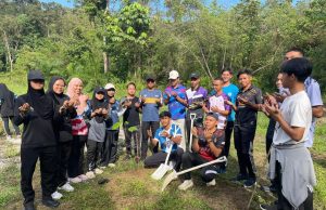 Mahasiswa UMT tanam 100 pokok