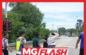 Kejar Dari Gua Musang Ke Raub, Kereta Bawa Dadah Terbabas Depan Balai #MGFlash