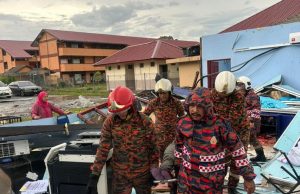 Sembilan pelajar, seorang wanita cedera akibat ribut di Sijangkang