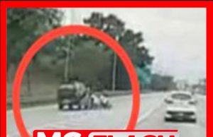 Anggota JSPT Cedera Dilanggar Pikap Ketika Iringi Delegasi ASEAN #MGFlash