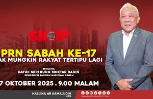 PRN Sabah Ke-17: Tak Mungkin Rakyat Tertipu Lagi