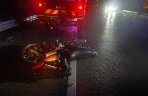 Penunggang motosikal maut kemalangan tiga kenderaan