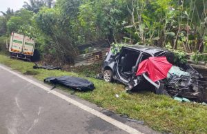 Pemandu maut, MPV bertembung lori syarikat kurier