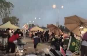 47 peniaga bazar cemas dilanda ribut, seorang cedera