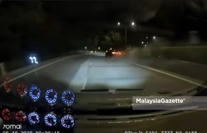 Polis panggil pemandu S70 terbabas di Jalan Genting Highlands