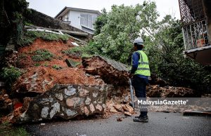Kerja pembersihan struktur penahan di Taman United sedang dijalankan – DBKL