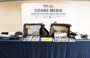 Ketamin disorok dalam bagasi, suspek dicekup AKPS
