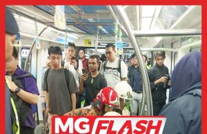 Tren Monorel Terkandas, Penumpang Dipindahkan Seorang Pengsan #MGFlash