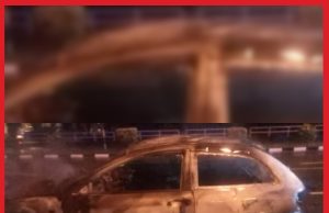 Satria Neo Terbakar, Mayat Rentung Ditempat Duduk Ditemui #MGFlash