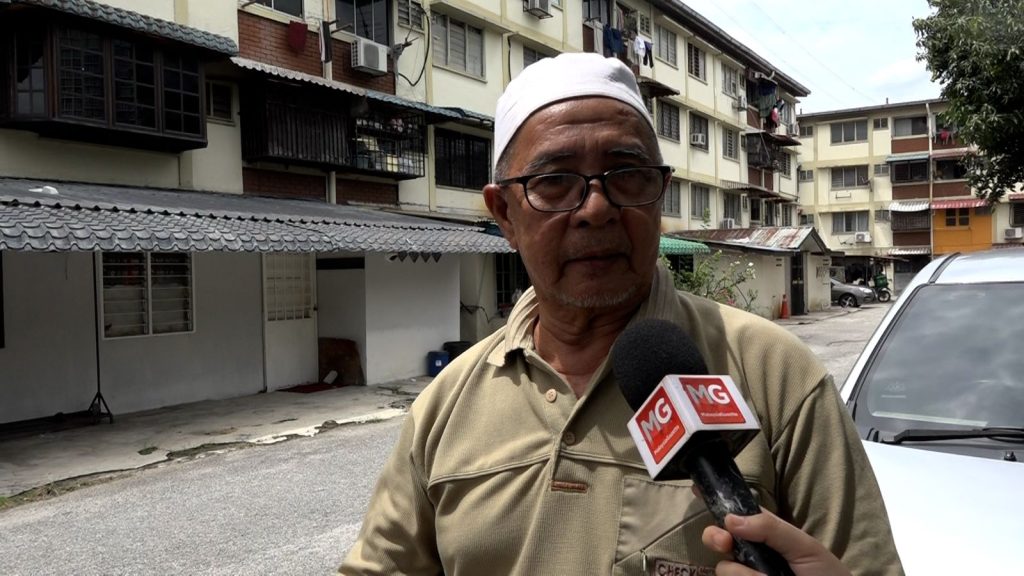 Jamaluddin Jani, Penduduk Flat PKNS Jalan Kuching