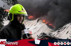 Angin Kencang Dan Kekurangan Air Jejaskan Usaha Padam Kebakaran Kilang Tekstil