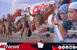 Sujud Syukur…Kumpulan Terakhir Kontinjen MALBATT 850-12 Selamat Kembali Ke Tanah Air