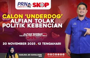Calon ‘Underdog’ Alfian Tolak Politik Kebencian