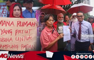 Penduduk Kampung Papan Desak Kerajaan Negeri Arah Pemaju Bayar Ganti Rugi