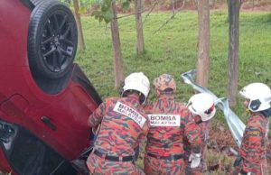 Pemuda maut tersepit, seorang cedera dalam nahas
