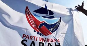 Logo, bendera Parti Warisan