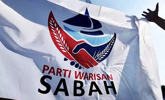 Logo, bendera Parti Warisan