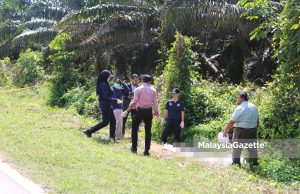 Mayat lelaki dengan kesan cedera di leher, kepala ditemui di tepi jalan