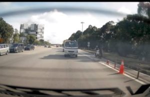 Tular pejalan kaki cedera dilanggar motosikal di plaza tol