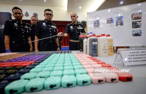 Stor Penyimpanan Vape Campuran Dadah Diberkas