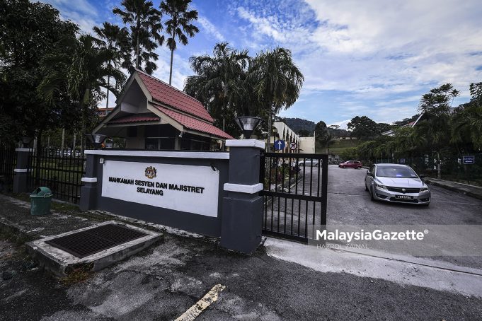 Mahkamah Sesyen Selayang, Selangor. foto HAZROL ZAINAL, 03 NOVEMBER 2020.