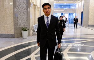 Syed Saddiq Hadir Mahkamah Persekutuan di Putrajaya