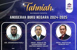 6 terbitan buku UMT terima pengiktirafan Anugerah Buku Negara 2024–2025