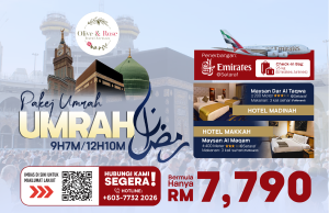 Pakej Umrah Ramadan 2025/2026 – Bermula RM7,790 Sahaja!